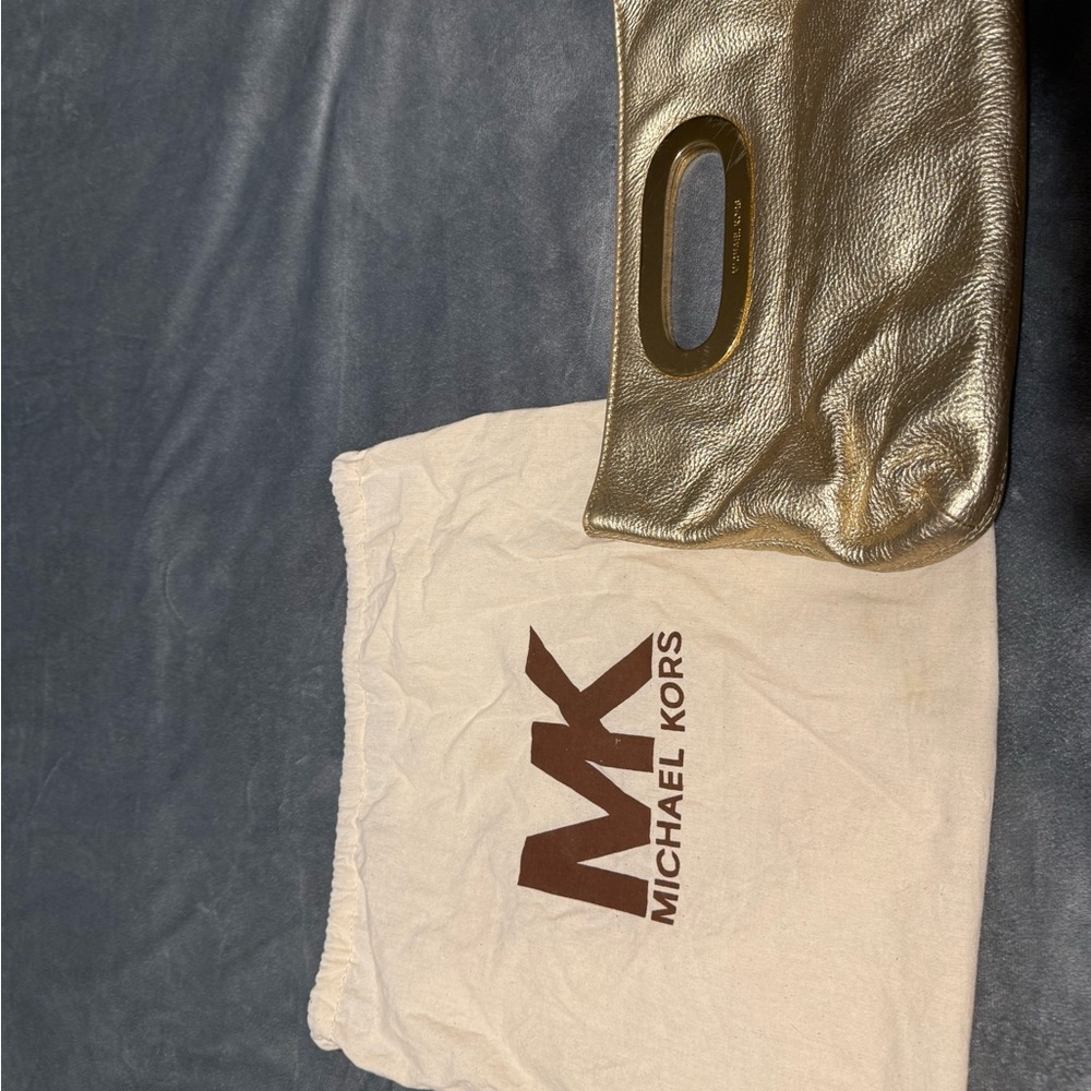 Michael Kors Shimmering Gold Handbag